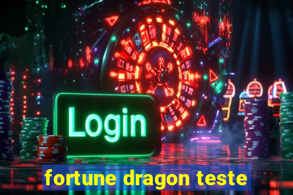 fortune dragon teste